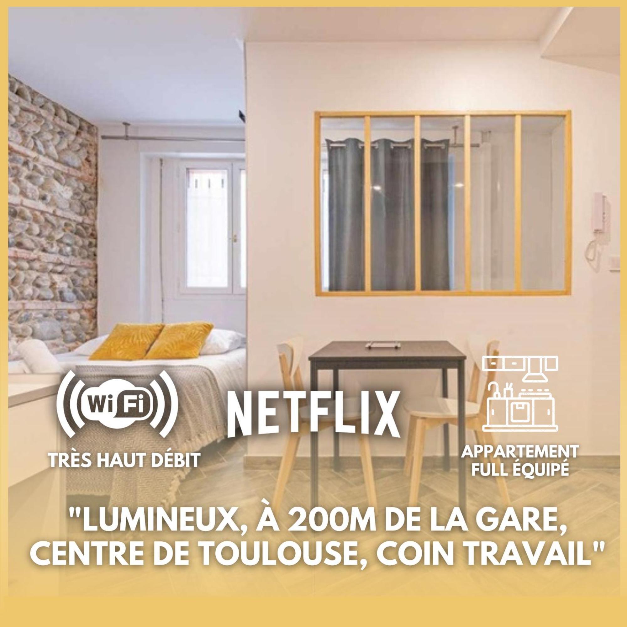Appartement Moderne - Centre - Gare Matabiau à Toulouse Extérieur photo